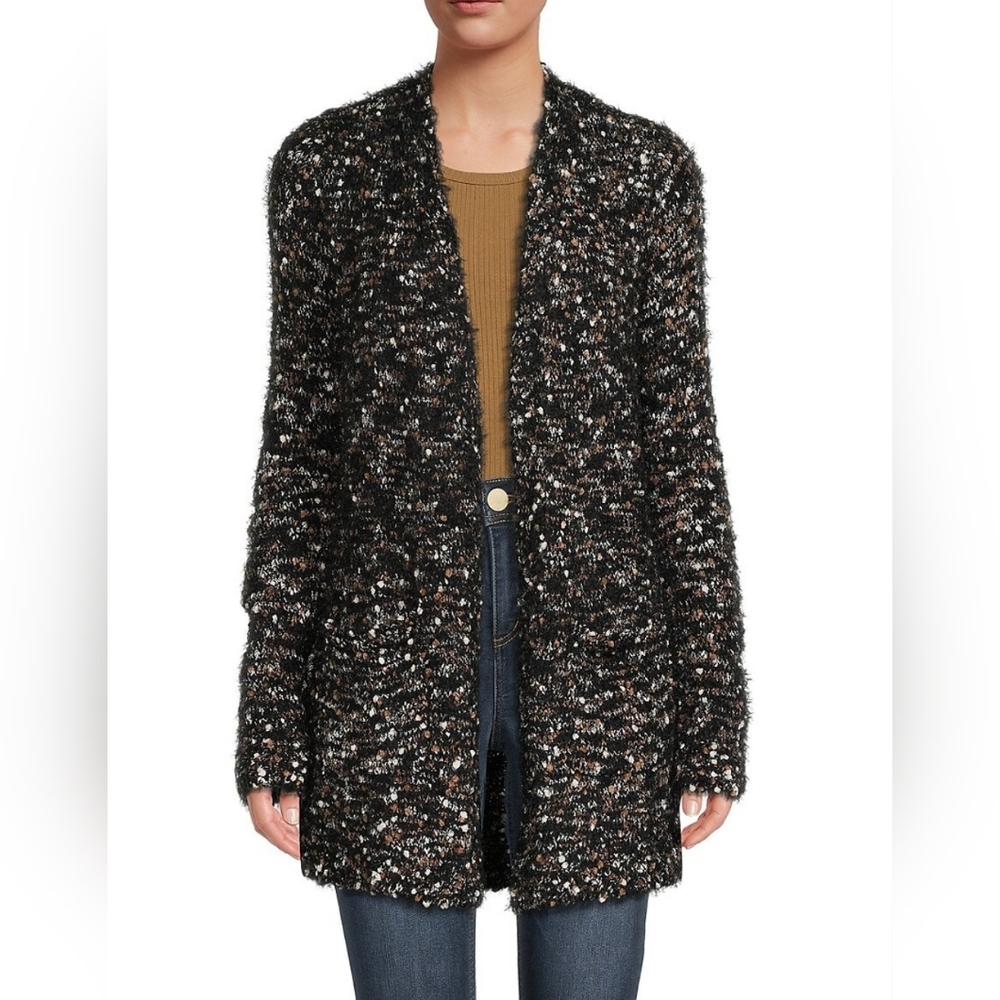Bobeau Women's Eyelash Open Front Cardigan From Saks Fifth‎ Avenue OFF 5TH
